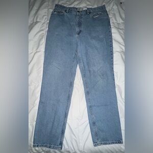 Vintage Jones Sport High Rise Mom Jeans | Size 16 | Light Wash